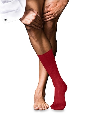 FALKE Socks 'No. 2 Finest Cashmere' in Red: front