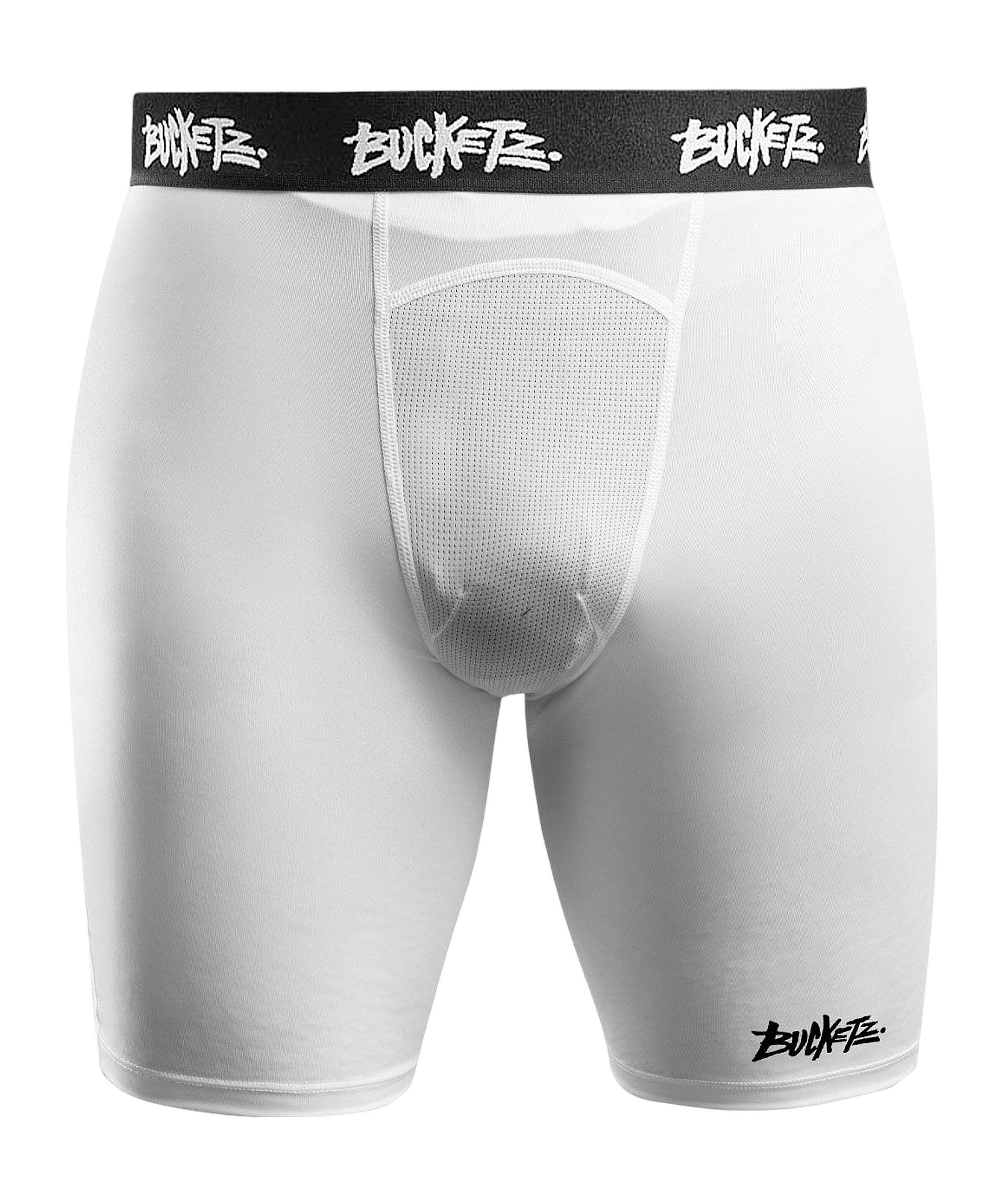 Bucketz Boxer shorts in White: front