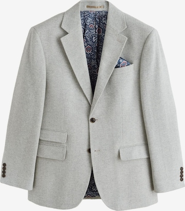 Coupe regular Veste de costume 'Nova Fides' Next en gris : devant