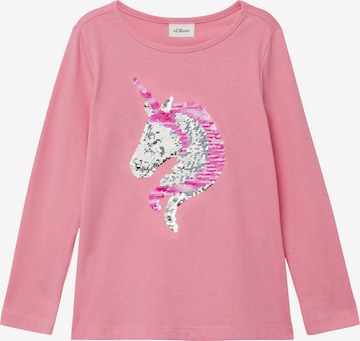 s.Oliver Shirt in Pink: front