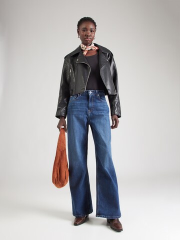 mėlyna Pepe Jeans Plačios klešnės Džinsai 'JAIMY'