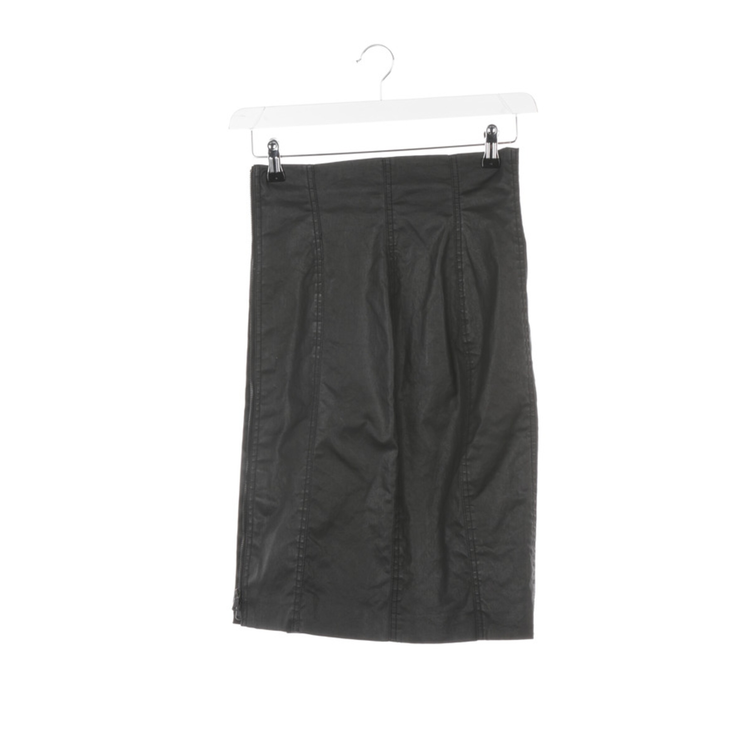 DRYKORN Skirt in XS in Black: front