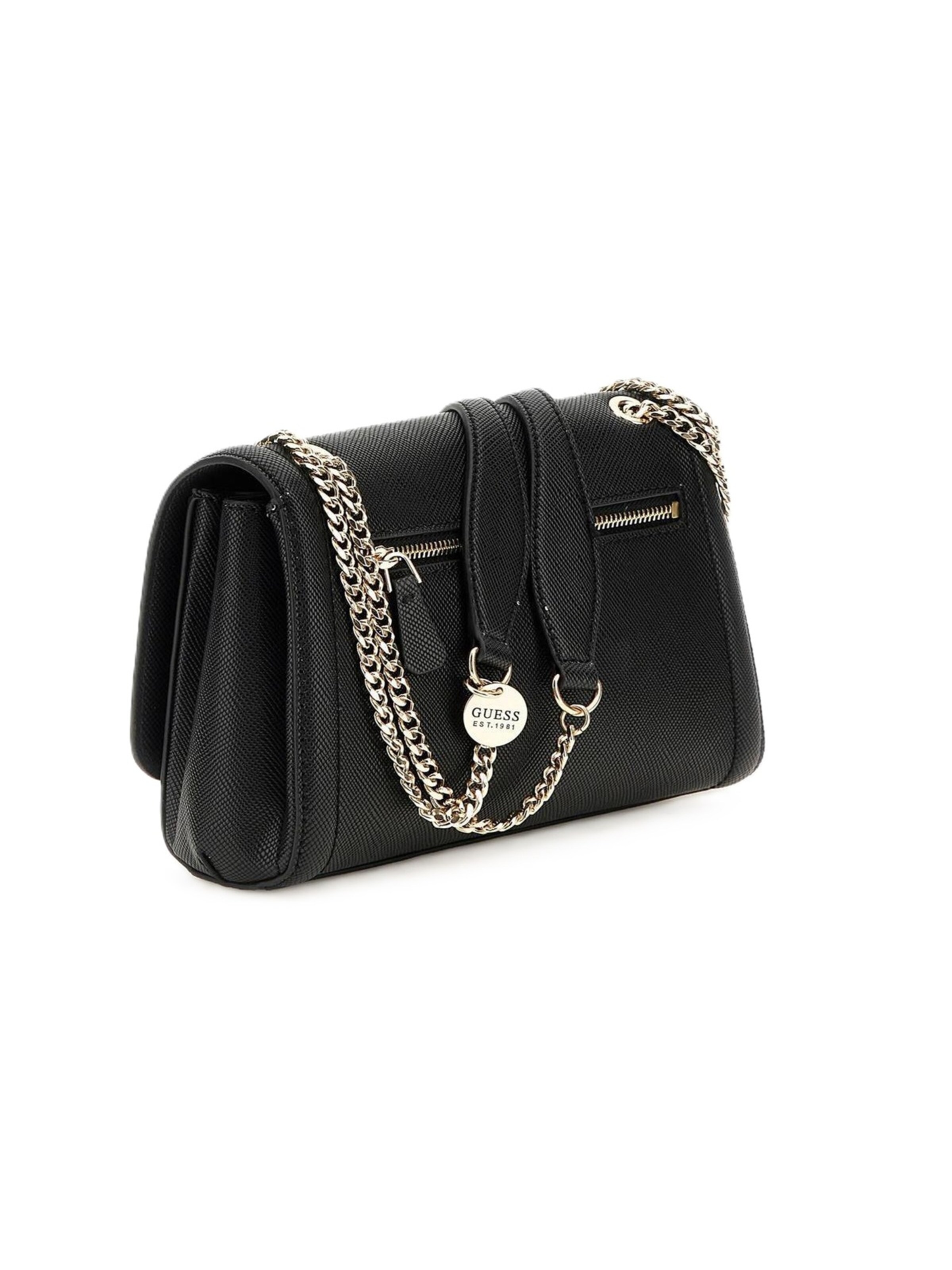 Borsa a mano 'zg967221' di GUESS in nero