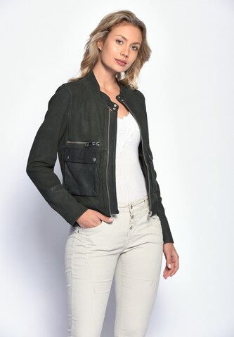 Maze Between-Season Jacket ' Clermont ' in Black: front