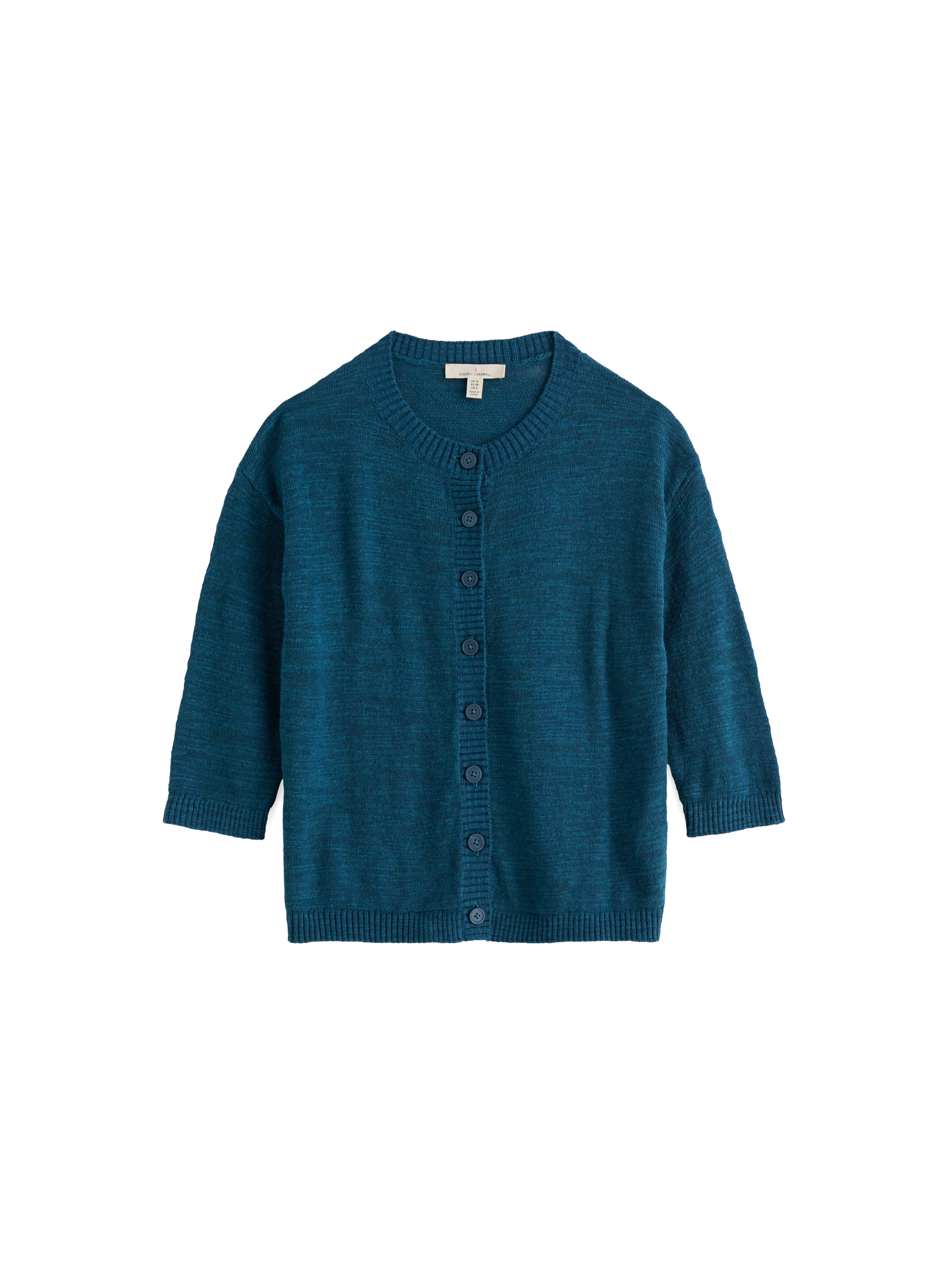 Seasalt Cornwall Cardigan 'Pentire Steps' i grøn: forside