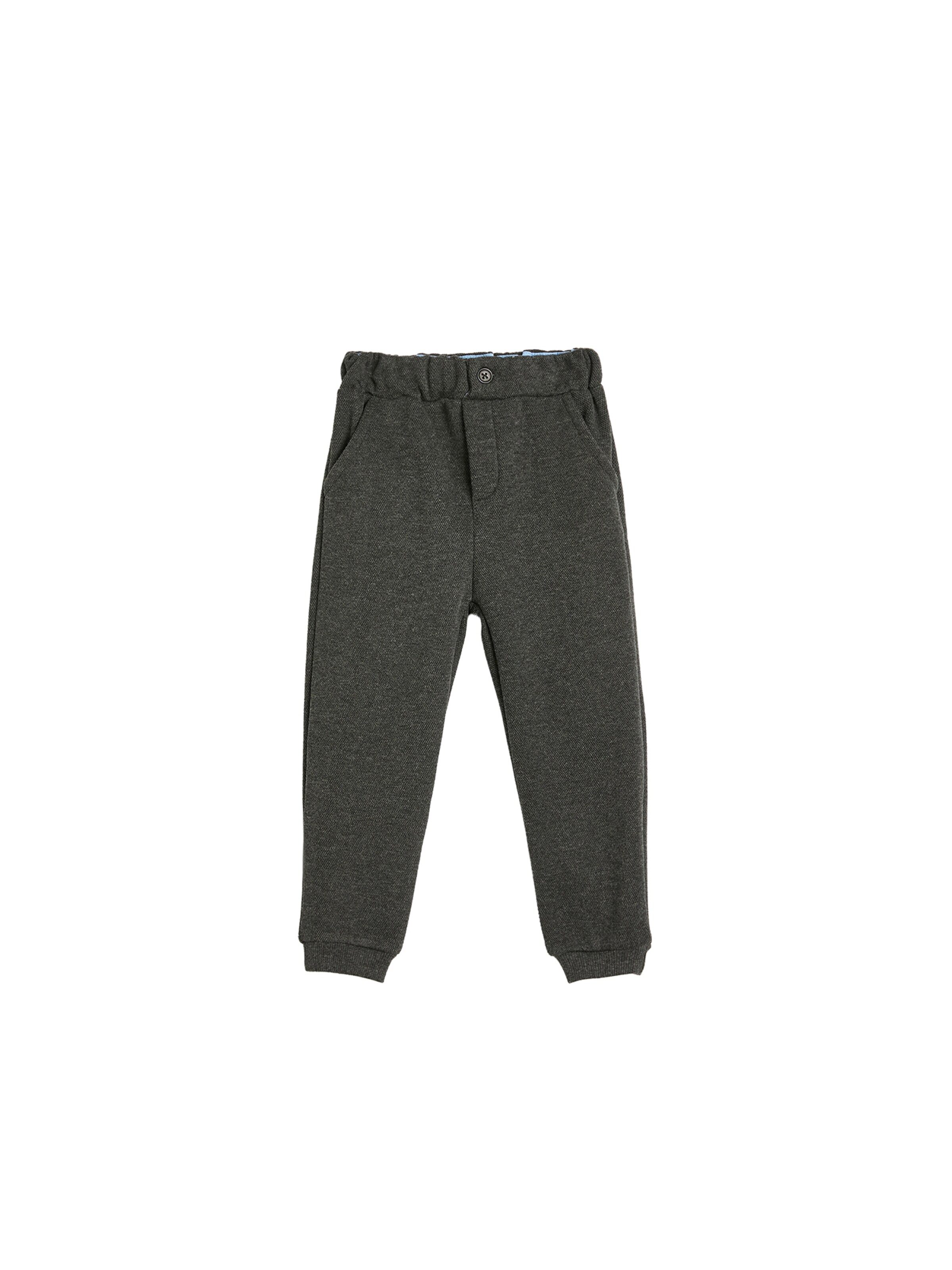 Koton Tapered Trousers in Grey: front