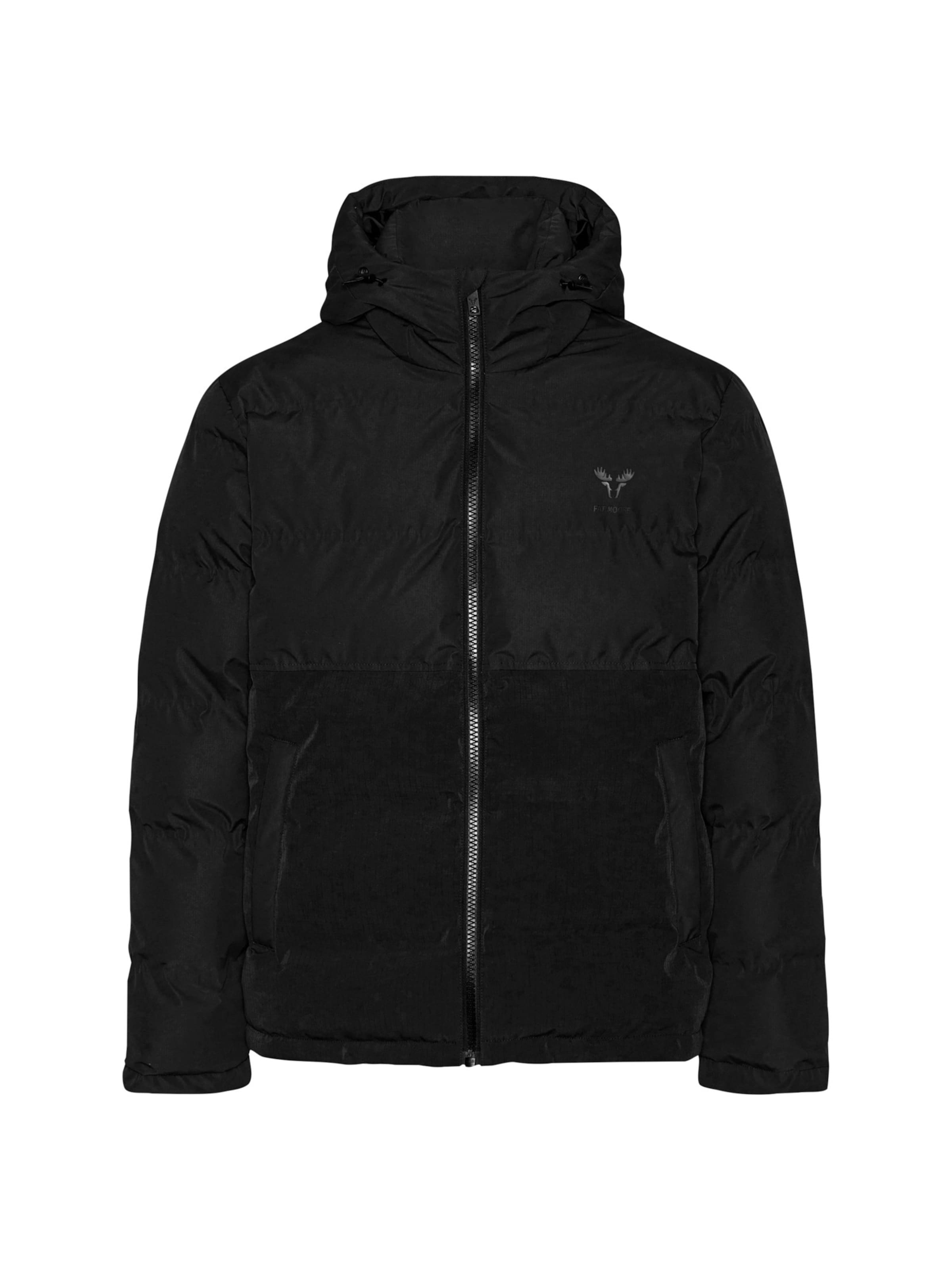 Fat Moose Winter jacket 'Birk' in Black: front