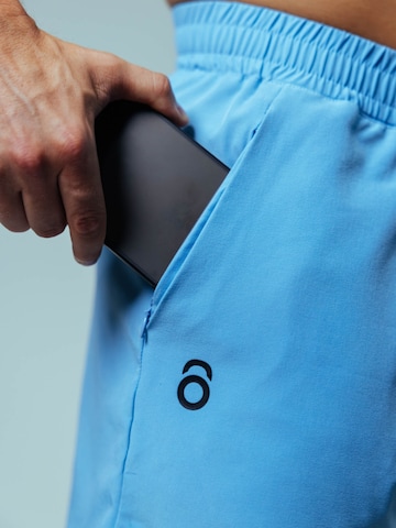 Lifters Slimfit Sporthose 'Raw Gym Shorts - Short Cut' in Blau