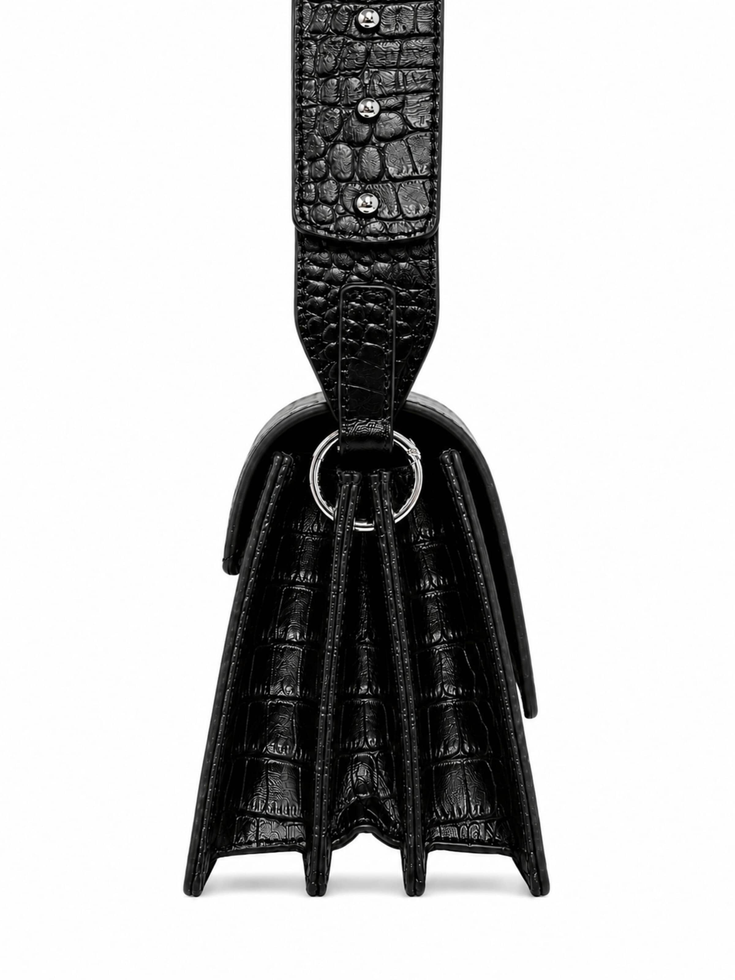 PURE Studios Schultertasche 'OPHELIA'‌‌‌‌‌‌ in Schwarz