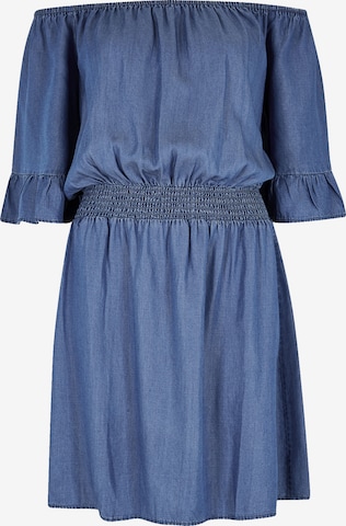 Apricot Summer Dress in Blue: front