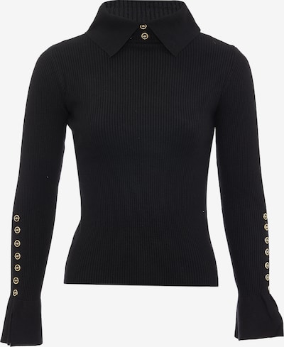 leo selection Pullover in schwarz, Produktansicht