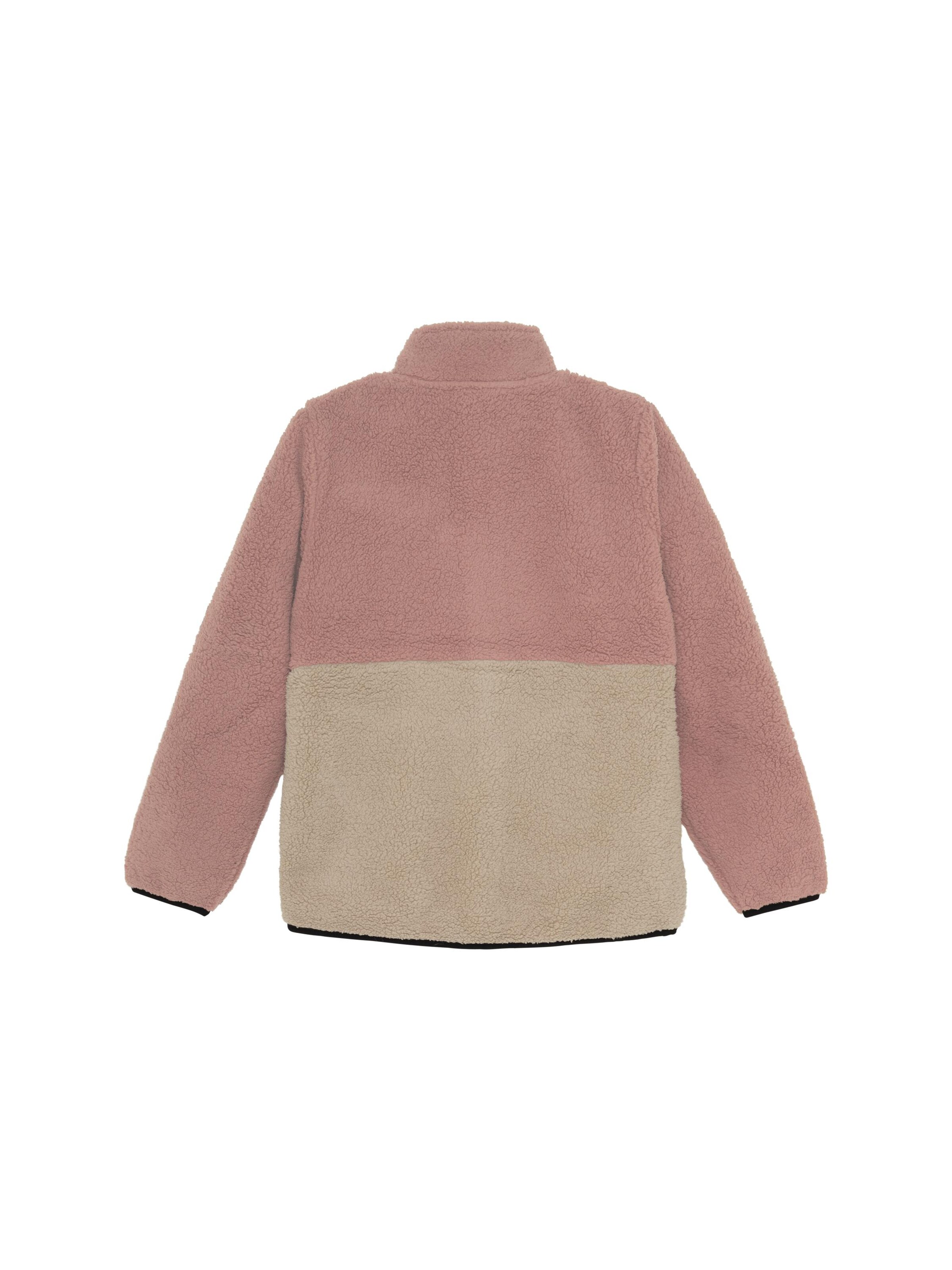 COLOR KIDS Plüschjacke ' COFleece ' in Pink