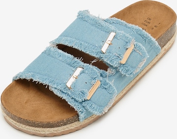 South Beach Sandale in Blau: Vorderseite