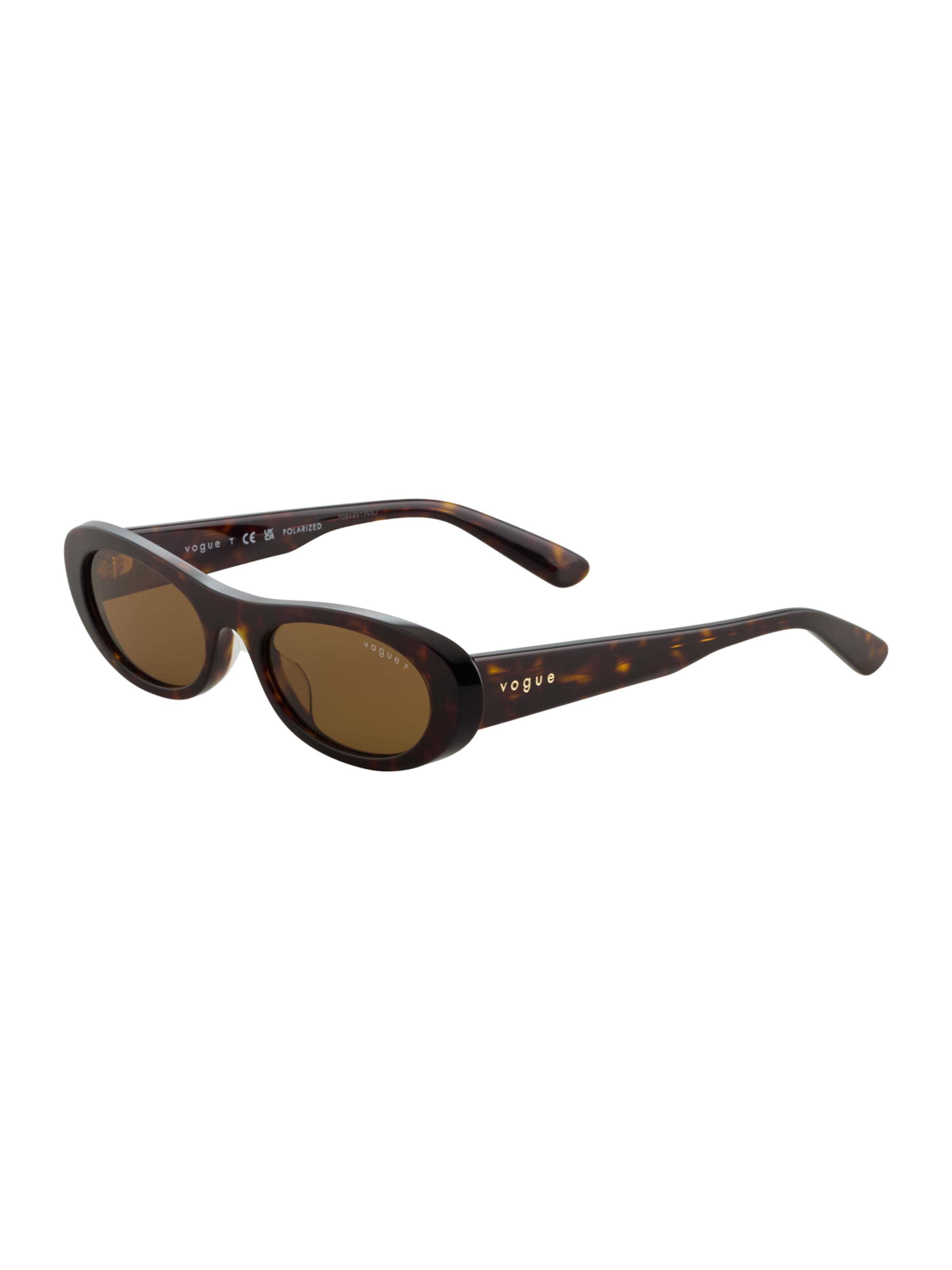 Lunettes de soleil '0VO5695SU' VOGUE Eyewear en marron : devant