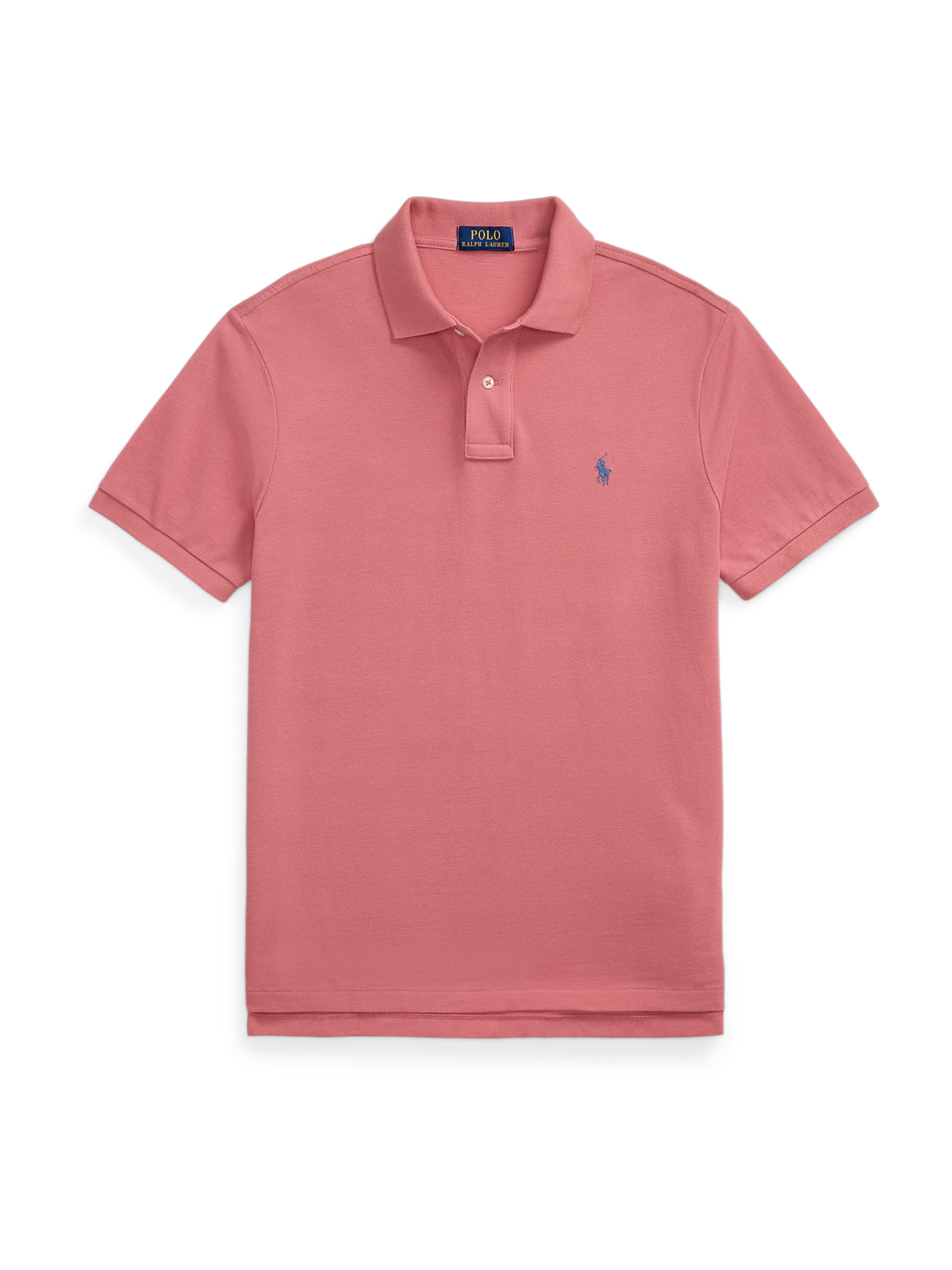 T-Shirt Polo Ralph Lauren en rose : devant