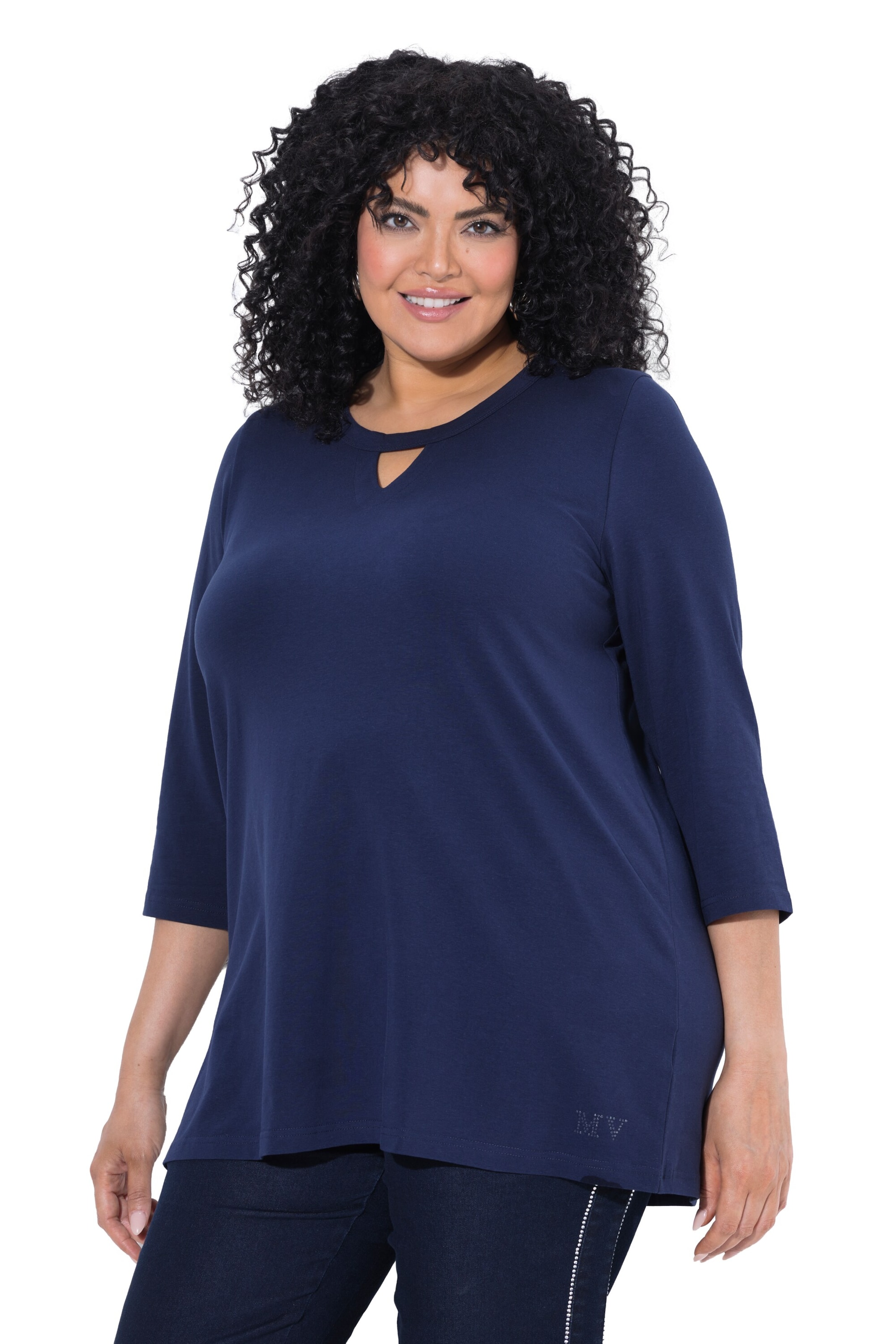 Ulla Popken Shirt in Blau