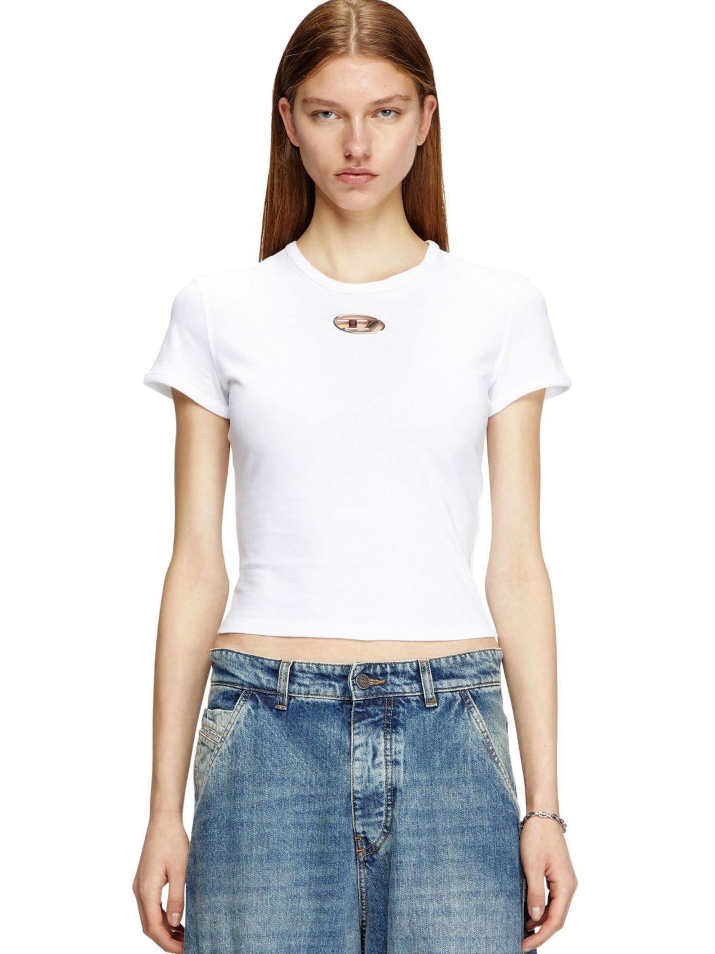 Pullover di DIESEL in bianco: frontale