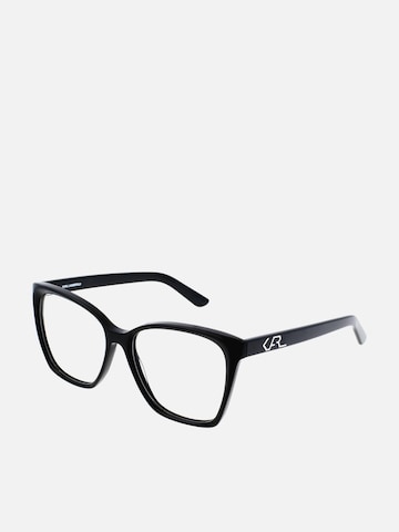 Karl Lagerfeld Sunglasses 'Karl Lagerfeld KL6050 Petrol 54/16/140 WOMAN Eyewear Frame' in Black: front