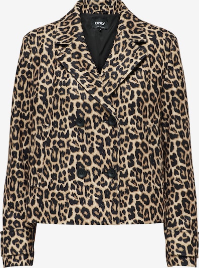 ONLY Prechodný kabát 'ONLFREJA NANCY' - tmavobéžová / brokátová / čierna, Produkt
