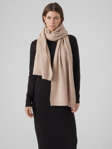 VERO MODA Scarf 'LUCA' in Brown: front