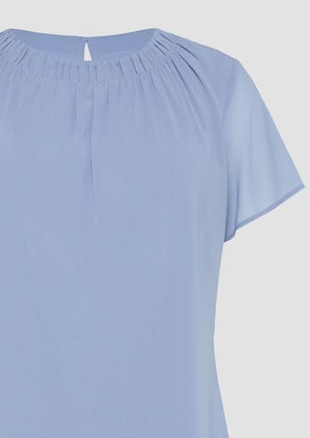 s.Oliver BLACK LABEL Bluse in Blau