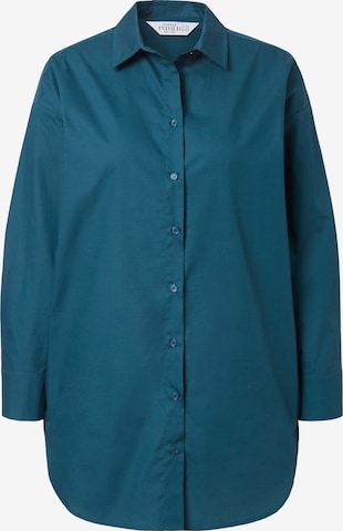 Studio Untold Blouse in Groen: voorkant