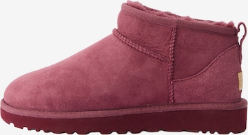UGG Bootsit 'CLASSIC ULTRA MINI' värissä vaaleanpunainen: etupuoli