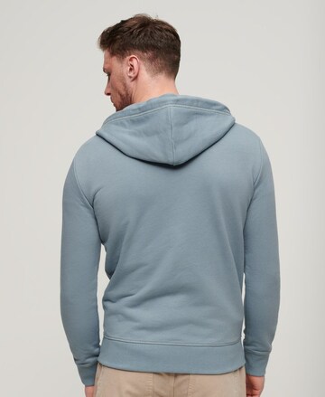 Superdry Zip-Up Hoodie in Blue