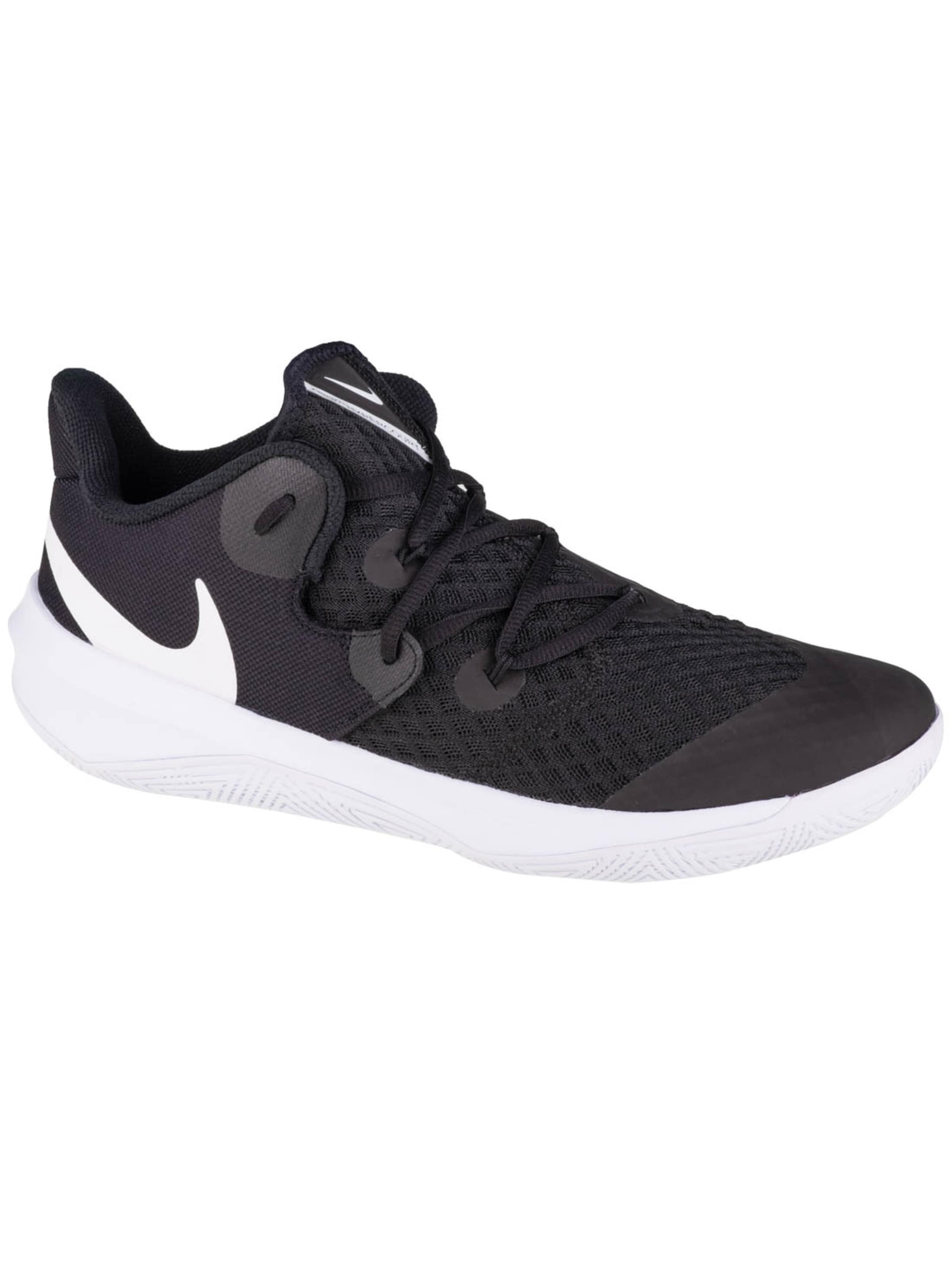 NIKE Athletic Shoes 'Zoom Hyperspeed Court' in Black: front