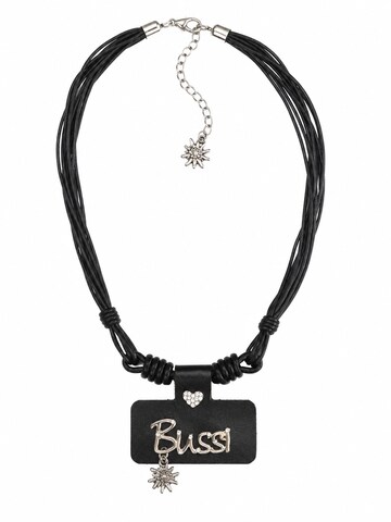 Allgäu Rebell Kette 'Bussi'‌‌‌‌‌ in Schwarz: Vorderseite