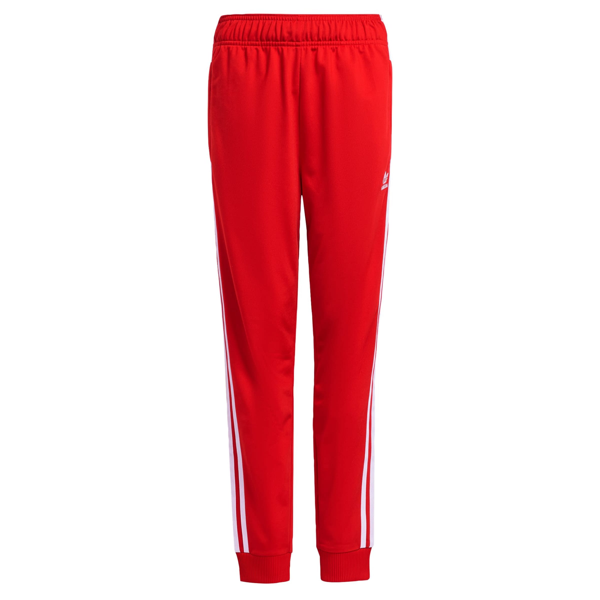 Tapered Pantaloni 'Adicolor Sst' di ADIDAS ORIGINALS in rosso: frontale