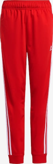 ADIDAS ORIGINALS Housut 'Adicolor Sst' värissä punainen / valkoinen, Tuotenäkymä