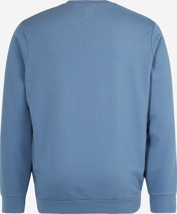 Levi's® Big & Tall Sweatshirt 'Original Housemark Crewneck Sweatshirt' in Blau