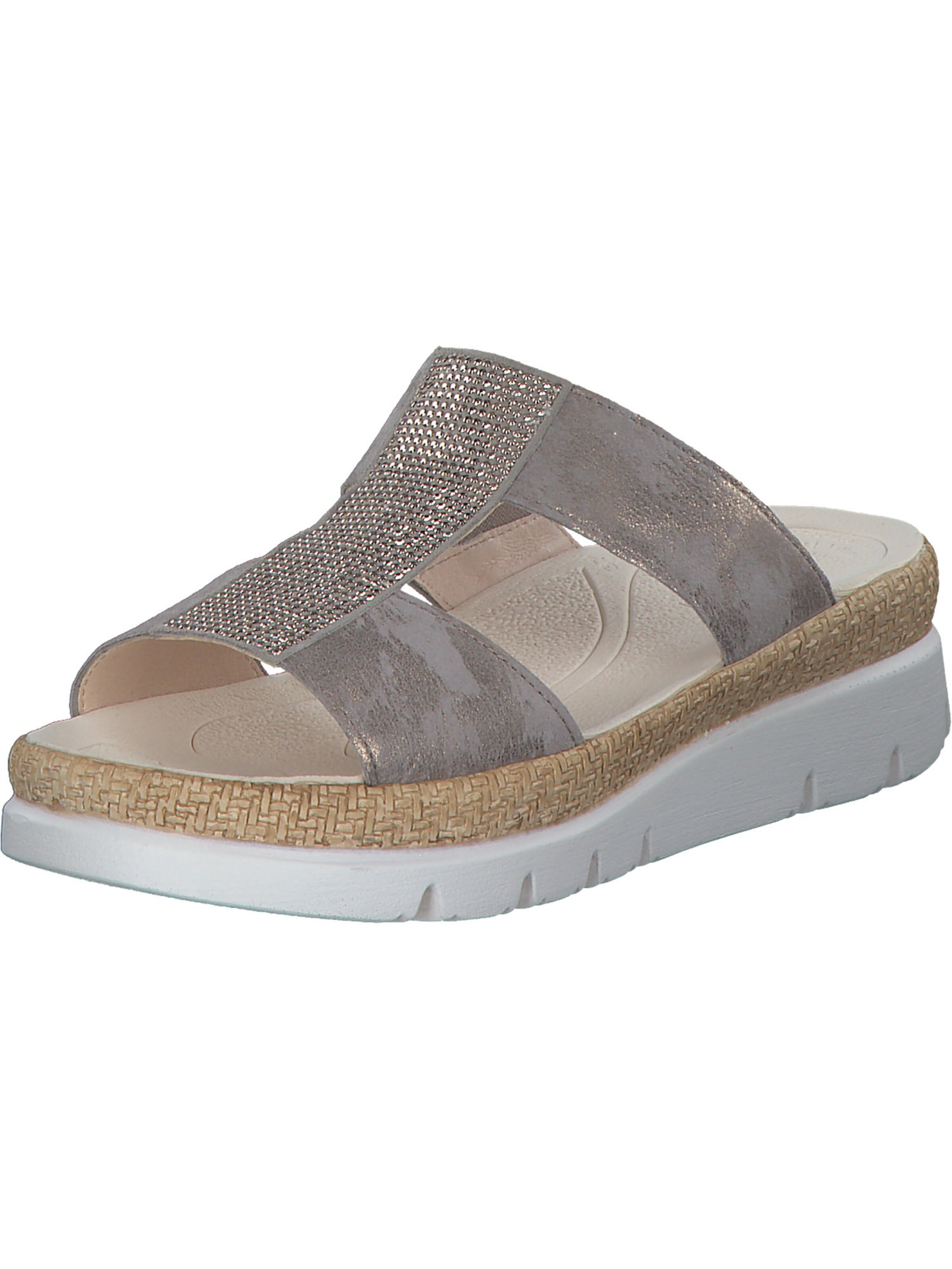 GABOR Mules in Grey: front