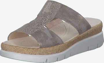 Mule GABOR en gris : devant