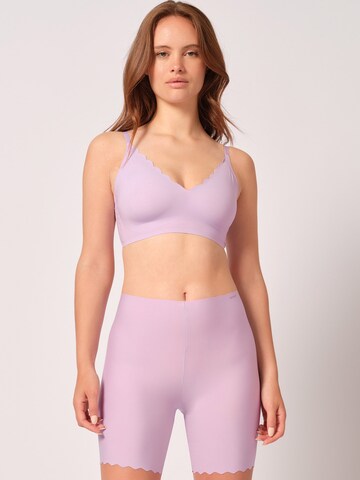 Bustier Soutien-gorge 'Micro Lovers' Skiny en violet : devant