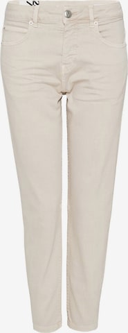 OPUS Regular Jeans 'Liandra' i beige: framsida