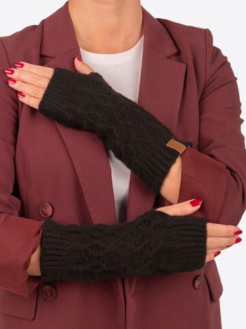 Vivisence Kurzfingerhandschuhe '7300 Set' in Schwarz: Vorderseite