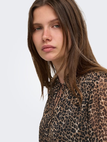 ONLY - Blusa en marrón