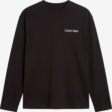 T-Shirt Calvin Klein en noir : devant