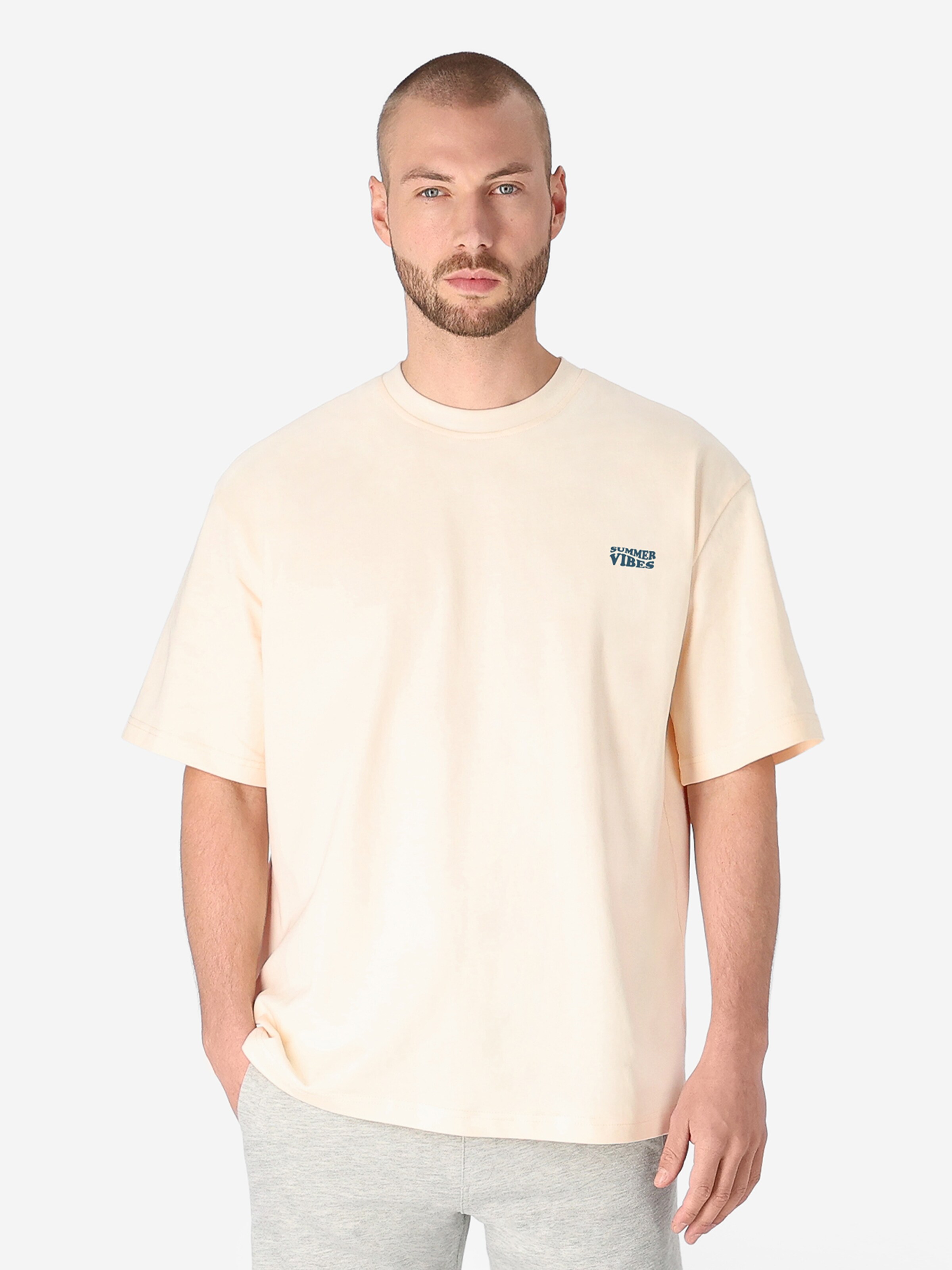 SPITZBUB Shirt in Beige: Vorderseite