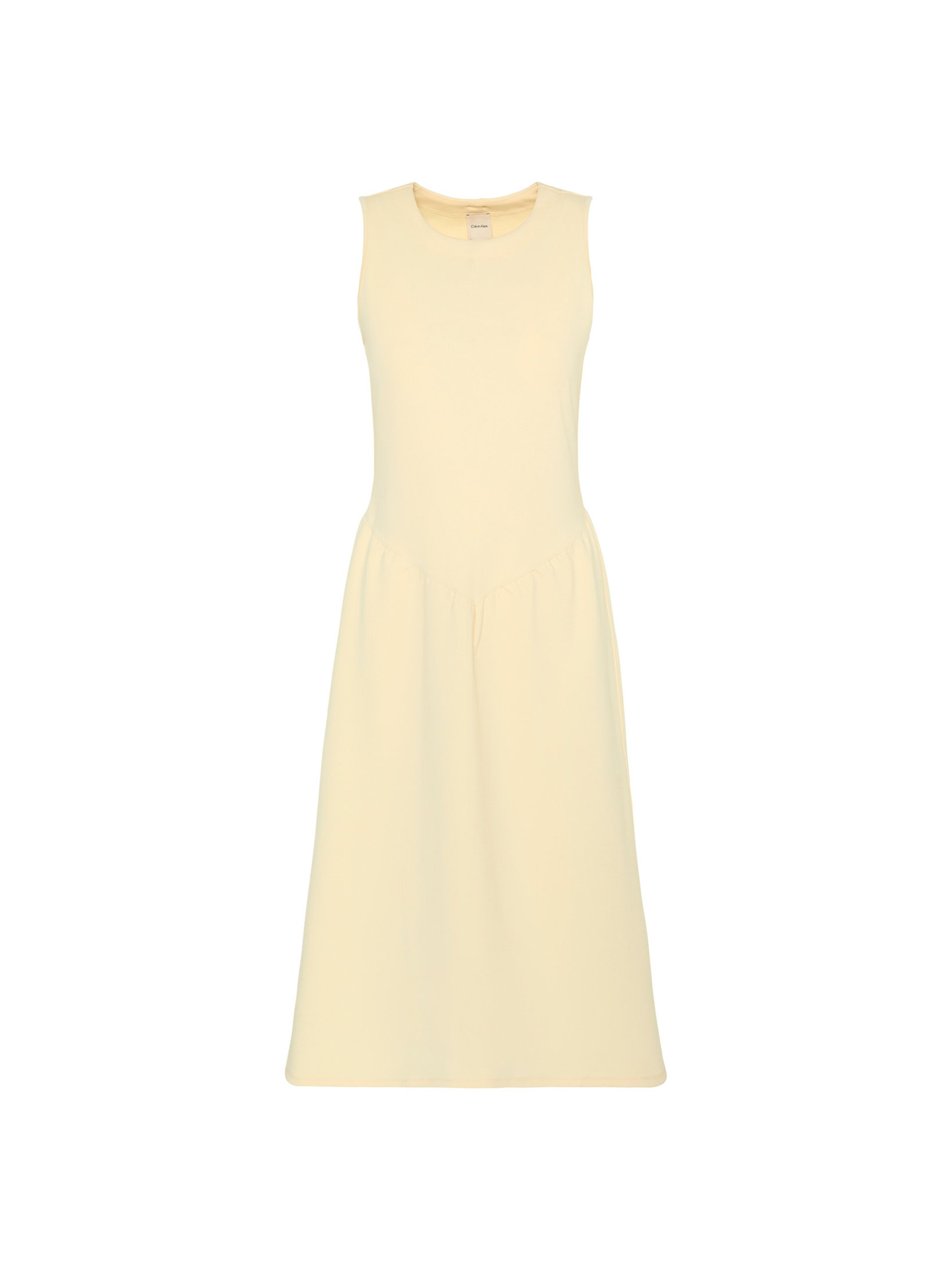 Robe Calvin Klein en jaune : devant
