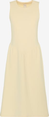 Robe Calvin Klein en jaune : devant