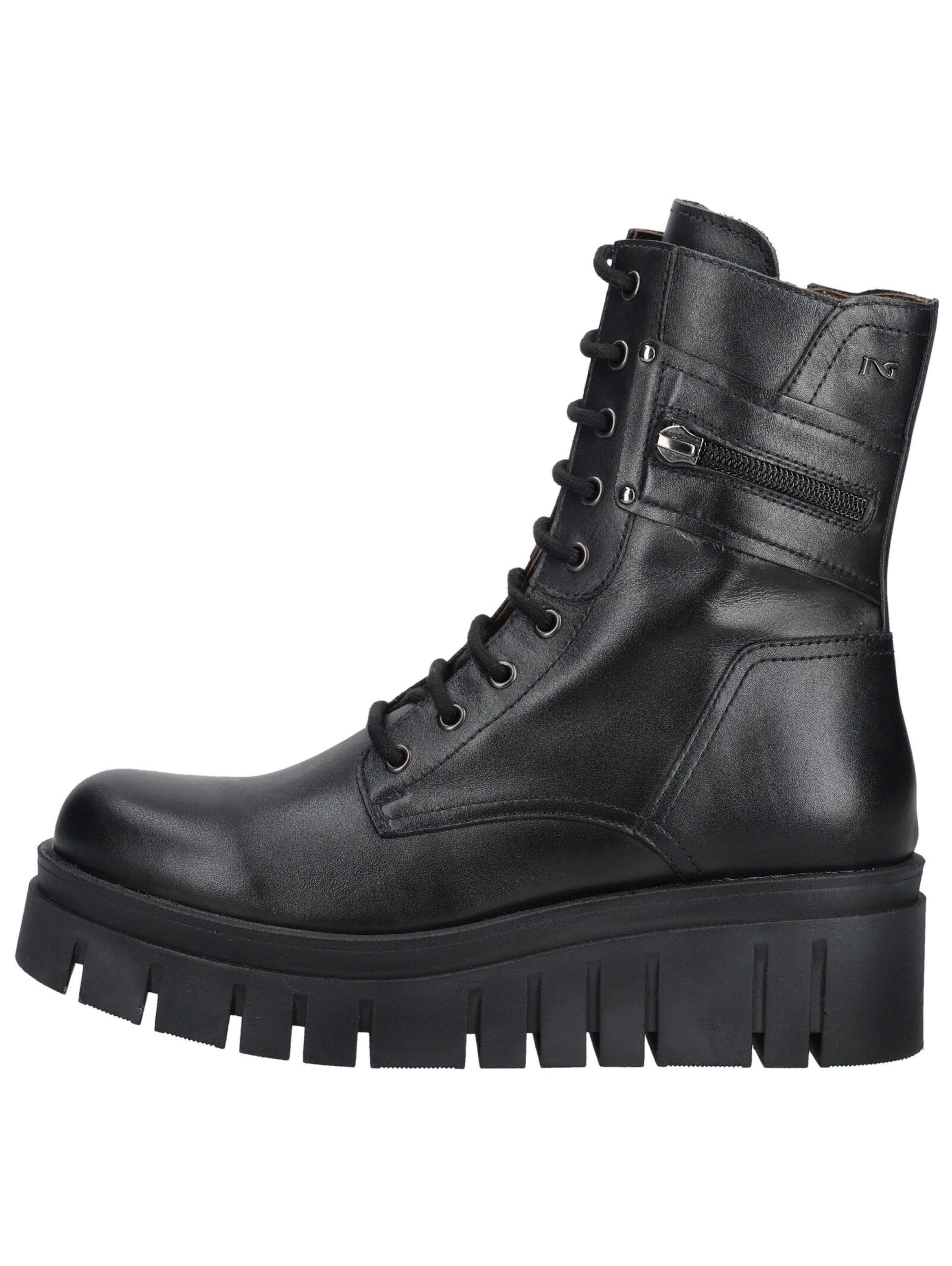 Nero Giardini Schnürstiefelette in Schwarz