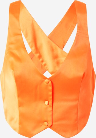 Nasty Gal Top – oranžová: přední strana