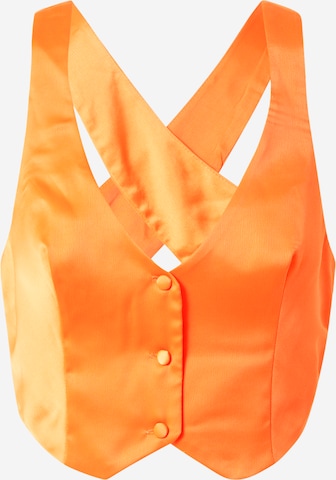 Nasty Gal - Top em laranja: frente