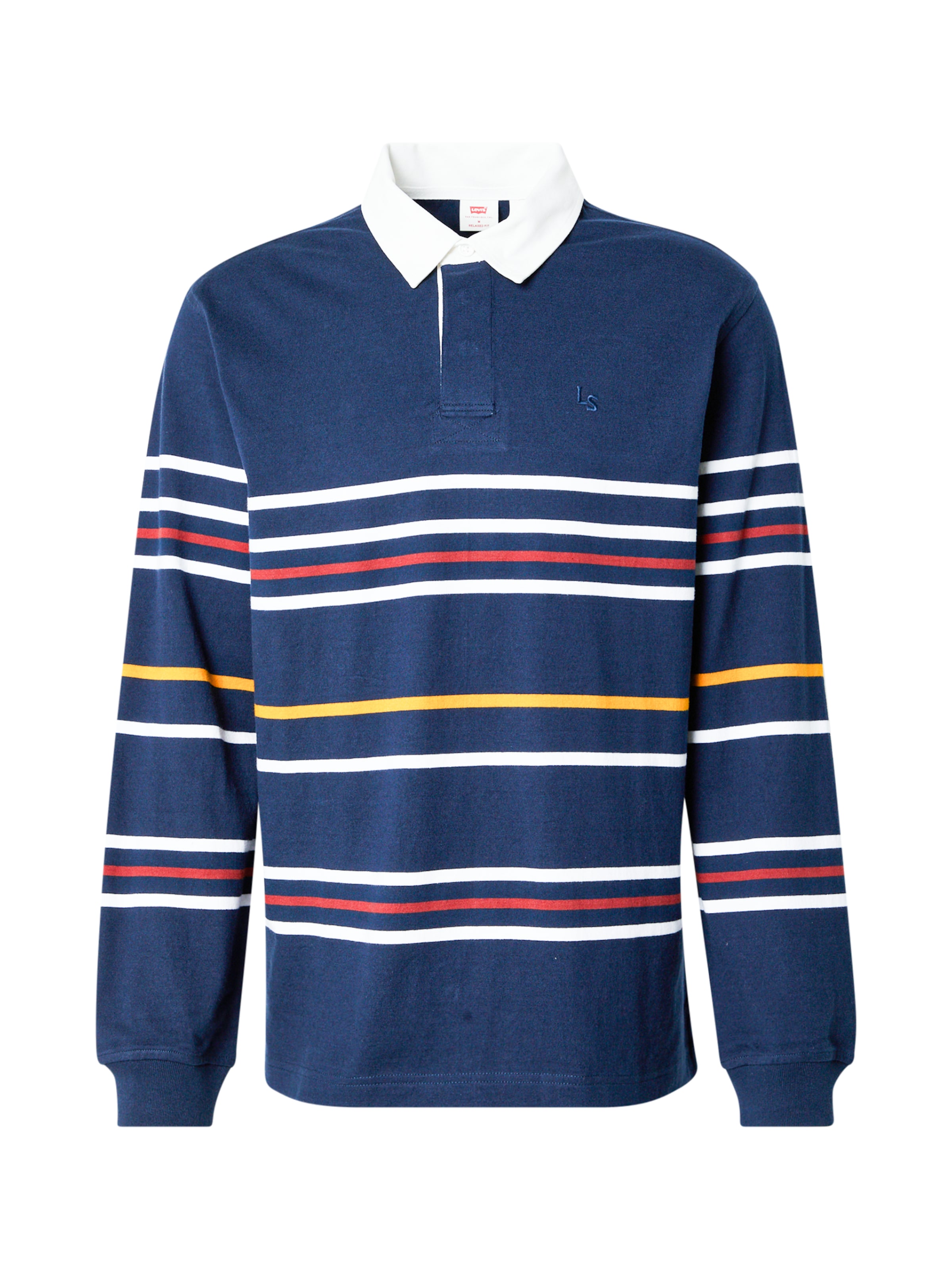 Tricou 'Union Rugby Shirt' de la LEVI'S ® pe albastru: față