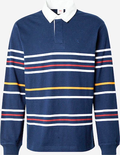 LEVI'S ® Paita 'Union Rugby Shirt' värissä tummansininen / kullankeltainen / punainen / valkoinen, Tuotenäkymä