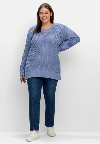 SHEEGO Pullover in Blau