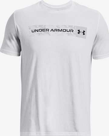 UNDER ARMOUR Functioneel shirt in Wit: voorkant